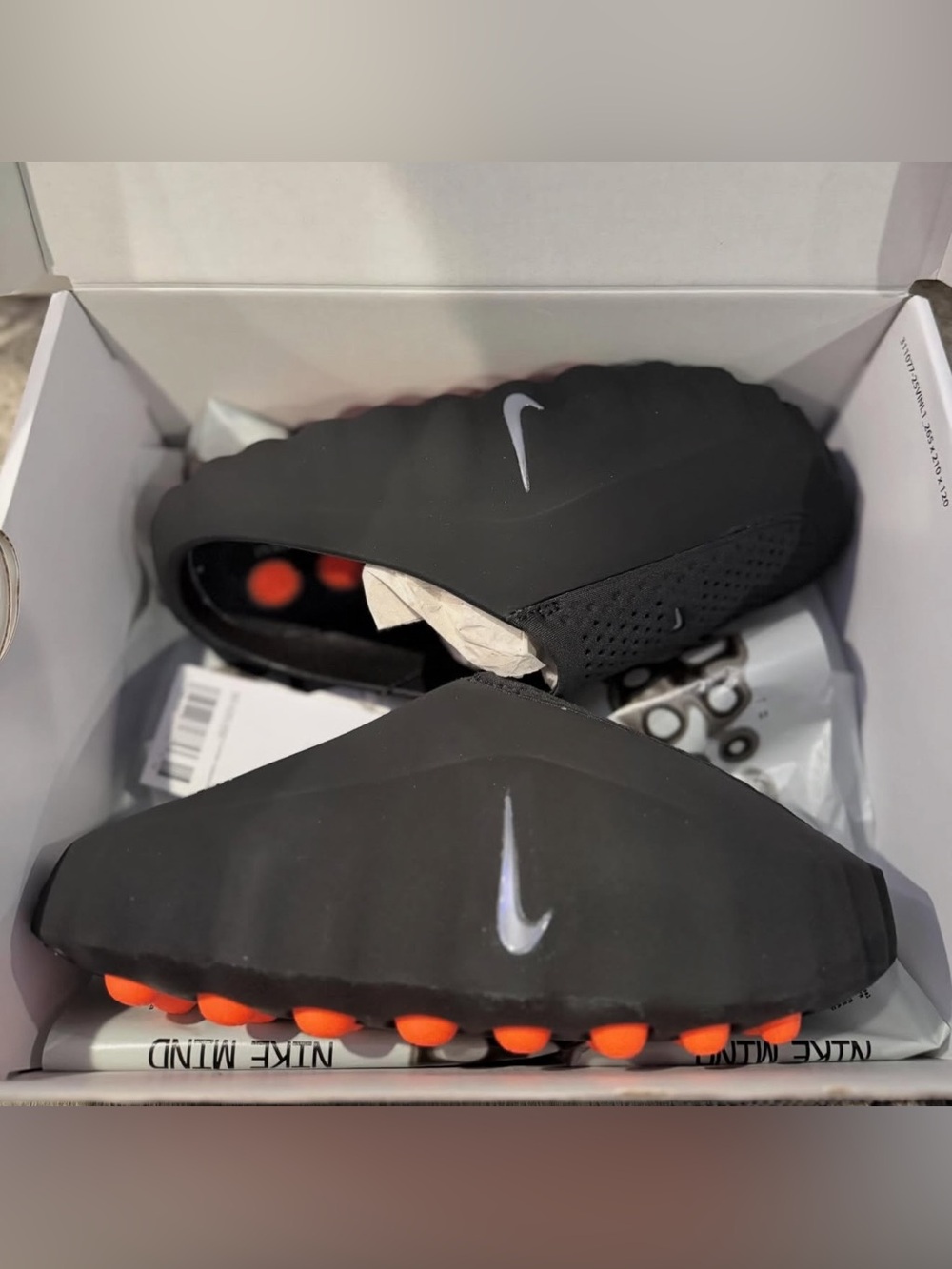 Nike Mind 001 Black Size 6W/4.5M - Picture 4 of 5